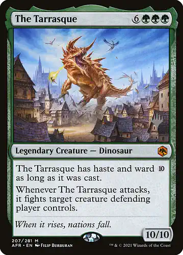 The Tarrasque - afr Spoiler