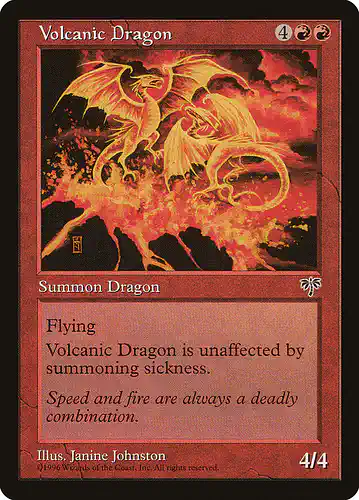 Volcanic Dragon - mir Spoiler