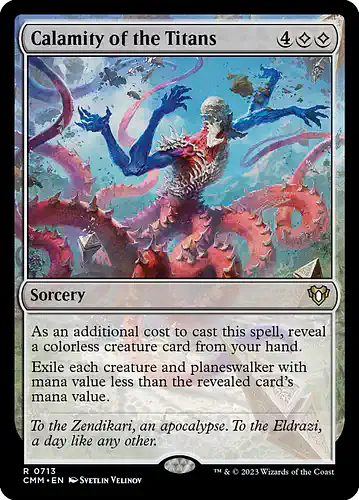 Calamity of the Titans - cmm Spoiler