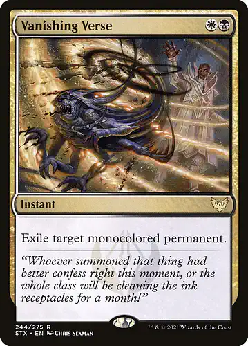 Vanishing Verse - stx Spoiler