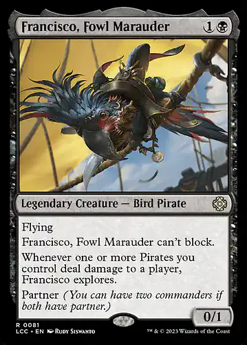 Francisco, Fowl Marauder - lcc Spoiler