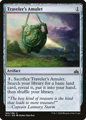 Traveler's Amulet - rix Spoiler