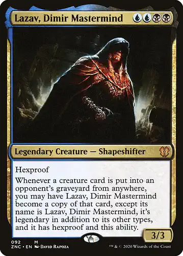 Lazav, Dimir Mastermind - znc Spoiler