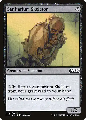 Sanitarium Skeleton - m20 Spoiler