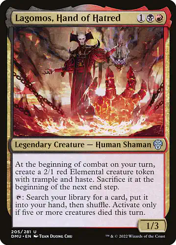 Lagomos, Hand of Hatred - dmu Spoiler