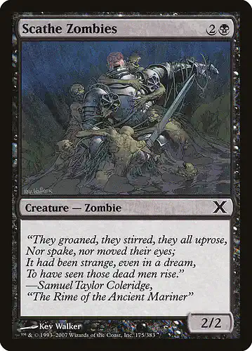 Scathe Zombies - 10e Spoiler