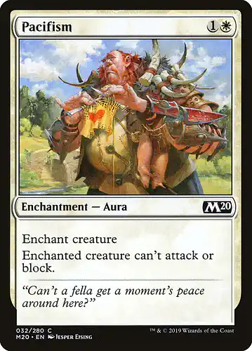 Pacifism - m20 Spoiler