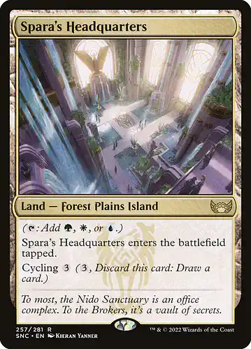 Spara's Headquarters - snc Spoiler