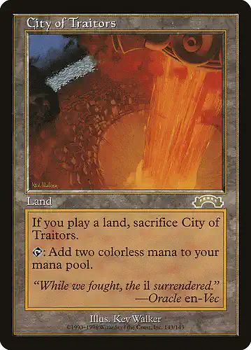 City of Traitors - exo Spoiler