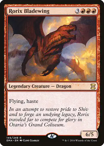 Rorix Bladewing - ema Spoiler