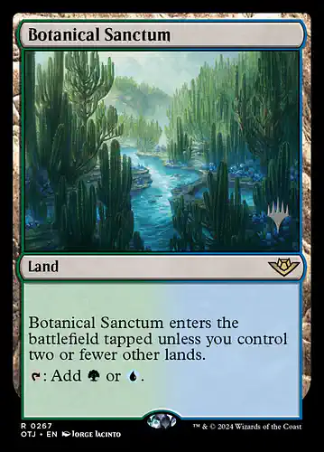 Botanical Sanctum - otj Spoiler