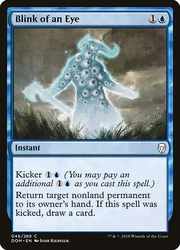 Blink of an Eye - dom Spoiler