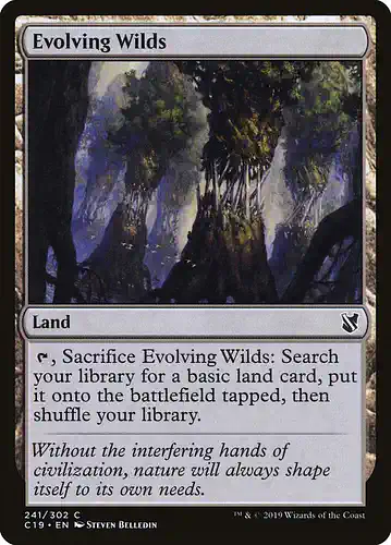 Evolving Wilds - c19 Spoiler