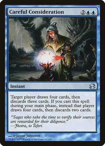 Careful Consideration - mma Spoiler