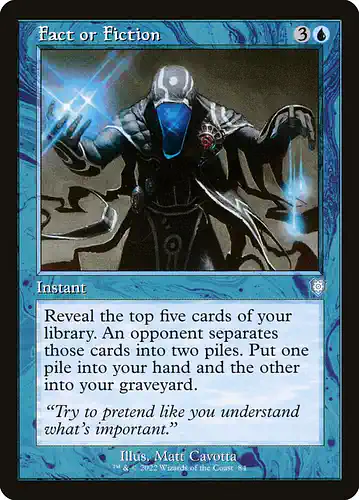 Fact or Fiction - brc Spoiler