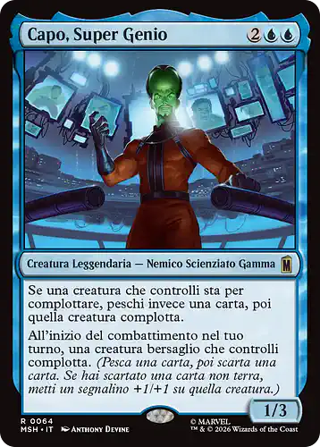 Leader, Super-Genius - msh Spoiler