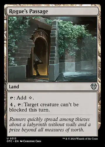 Rogue's Passage - otc Spoiler