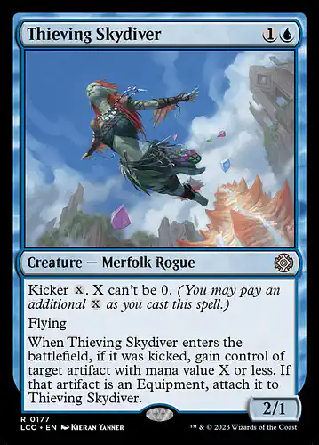 Thieving Skydiver - lcc Spoiler