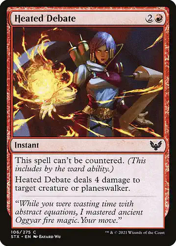 Heated Debate - stx Spoiler