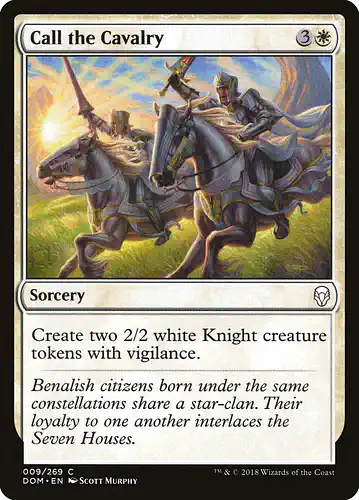 Call the Cavalry - dom Spoiler
