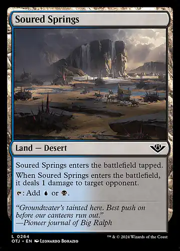 Soured Springs - otj Spoiler