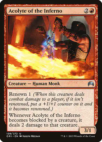 Acolyte of the Inferno - ori Spoiler