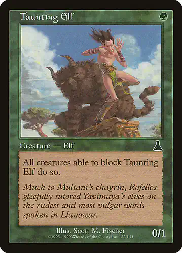 Taunting Elf - uds Spoiler