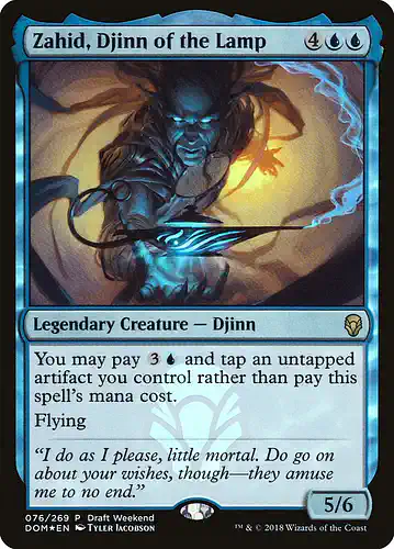 Zahid, Djinn of the Lamp - dom Spoiler