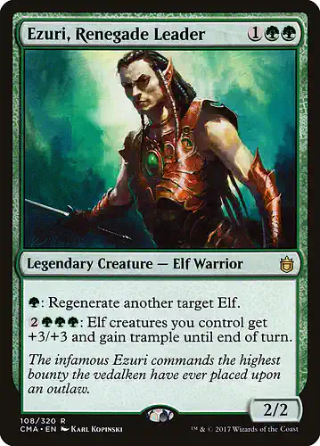 Ezuri, Renegade Leader - cma Spoiler