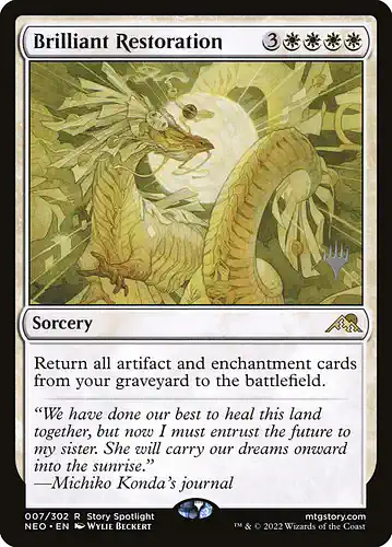 Brilliant Restoration - neo Spoiler