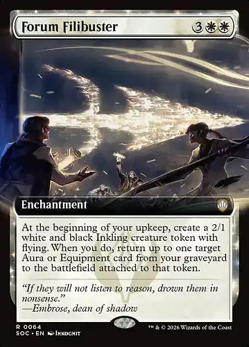 Forum Filibuster - soc Spoiler