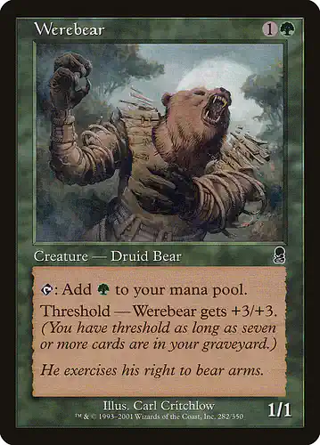 Werebear - ody Spoiler