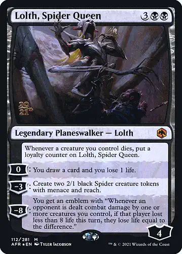 Lolth, Spider Queen - afr Spoiler