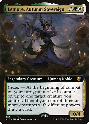 Leinore, Autumn Sovereign - mic Spoiler