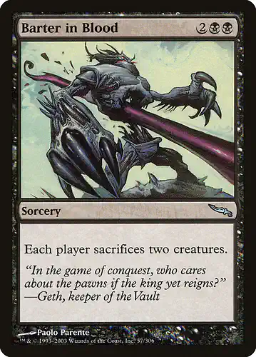 Barter in Blood - mrd Spoiler