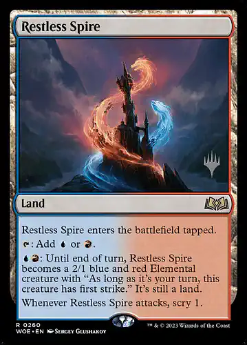 Restless Spire - woe Spoiler