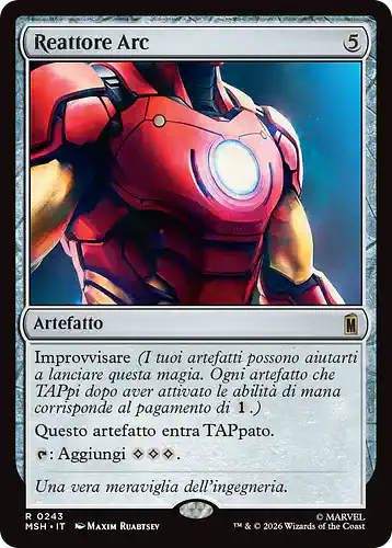 Arc Reactor - msh Spoiler