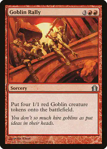 Goblin Rally - rtr Spoiler
