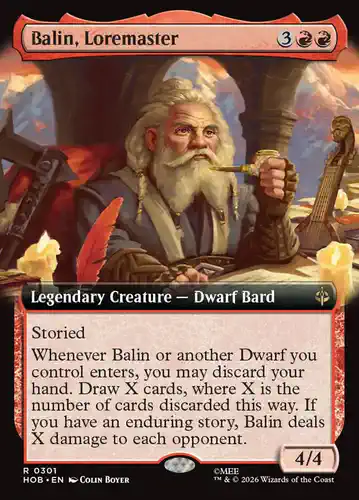 Balin, Loremaster - hob Spoiler