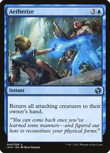 Aetherize - ima Spoiler