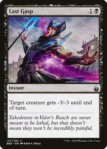 Last Gasp - bbd Spoiler