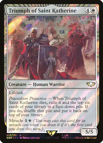 Triumph of Saint Katherine - 40k Spoiler