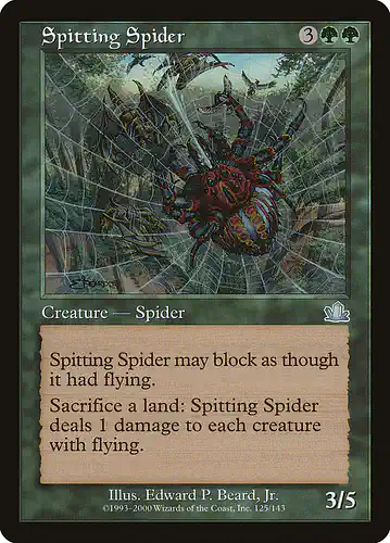 Spitting Spider - pcy Spoiler