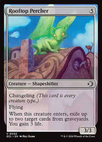 Rooftop Percher - ecl Spoiler