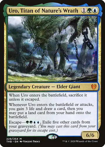 Uro, Titan of Nature's Wrath - thb Spoiler