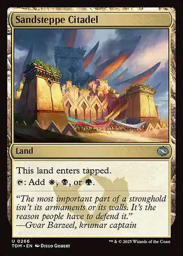 Sandsteppe Citadel - tdm Spoiler
