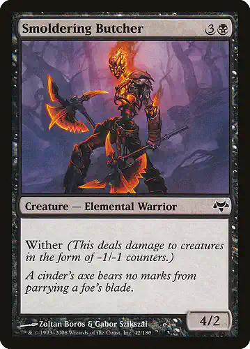 Smoldering Butcher - eve Spoiler