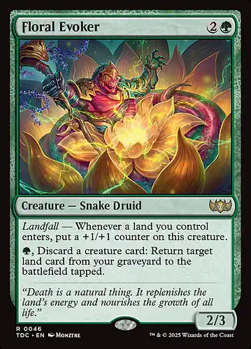 Floral Evoker - tdc Spoiler