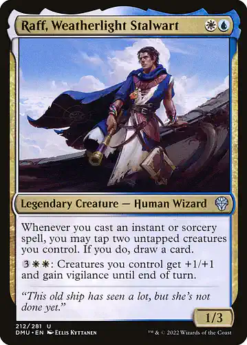 Raff, Weatherlight Stalwart - dmu Spoiler