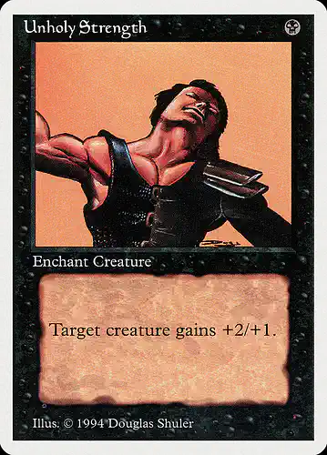 Unholy Strength - sum Spoiler